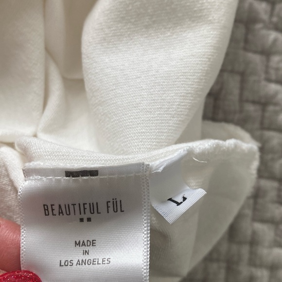 Distressed Beautifuful oversized T - Picture 3 of 5